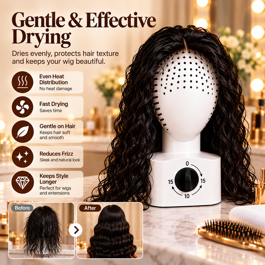 TouFa Wig Dryer gentle effective drying